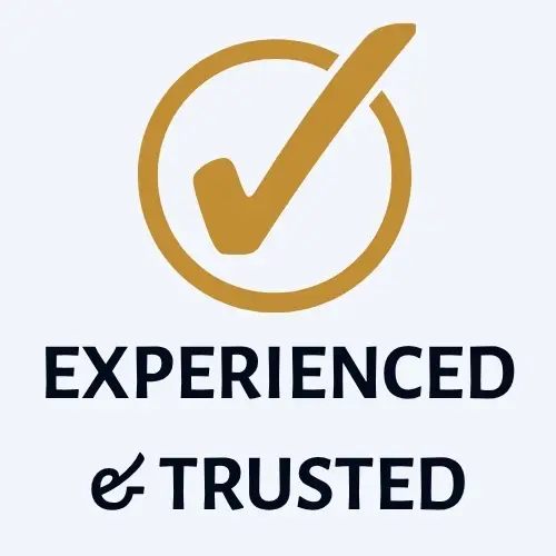 trust badge 4 experienced and trusted