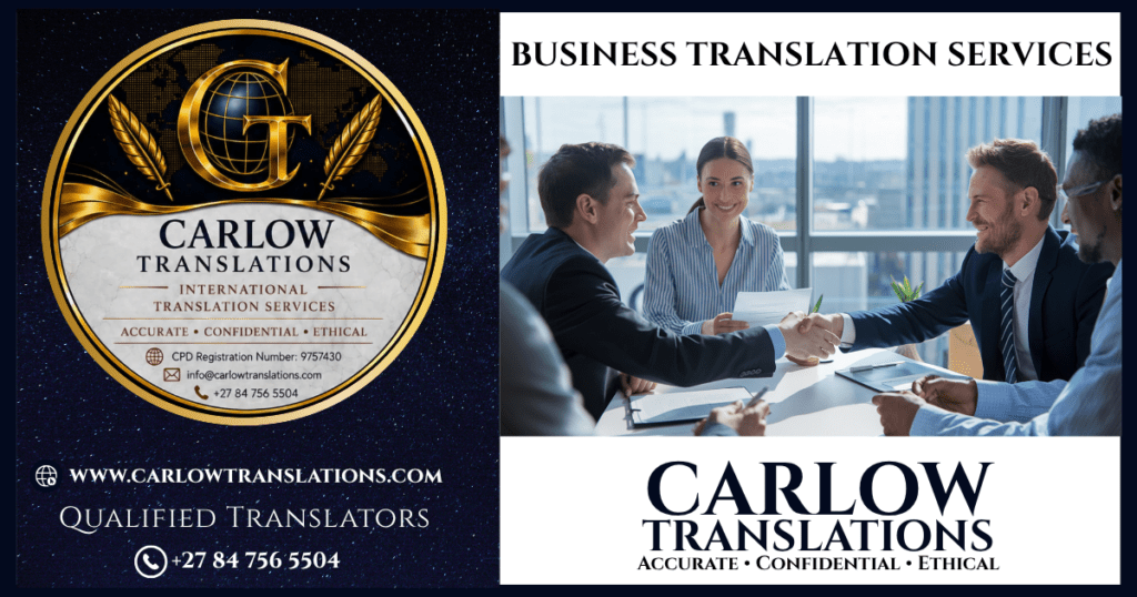 business translation services